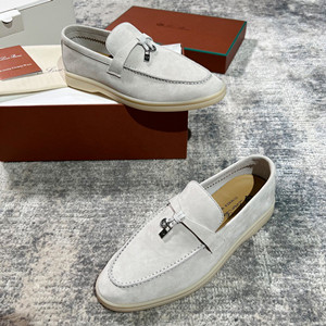 9A+ quality loro piana summer charms walk moccasin shoes